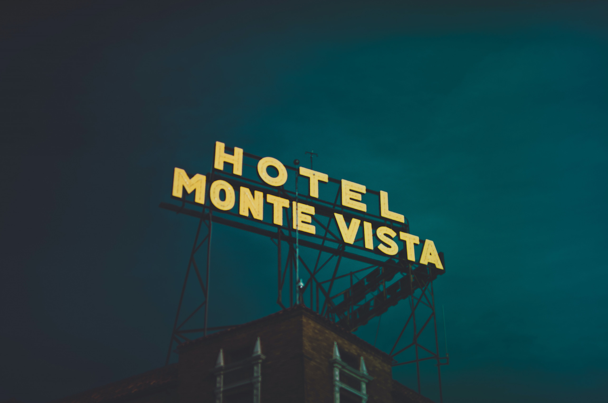 hotel lodging signage